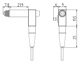 傳感器851S009(軸向電纜)/851S010(徑向電纜