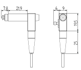 傳感器851S009(軸向電纜)/851S010(徑向電纜